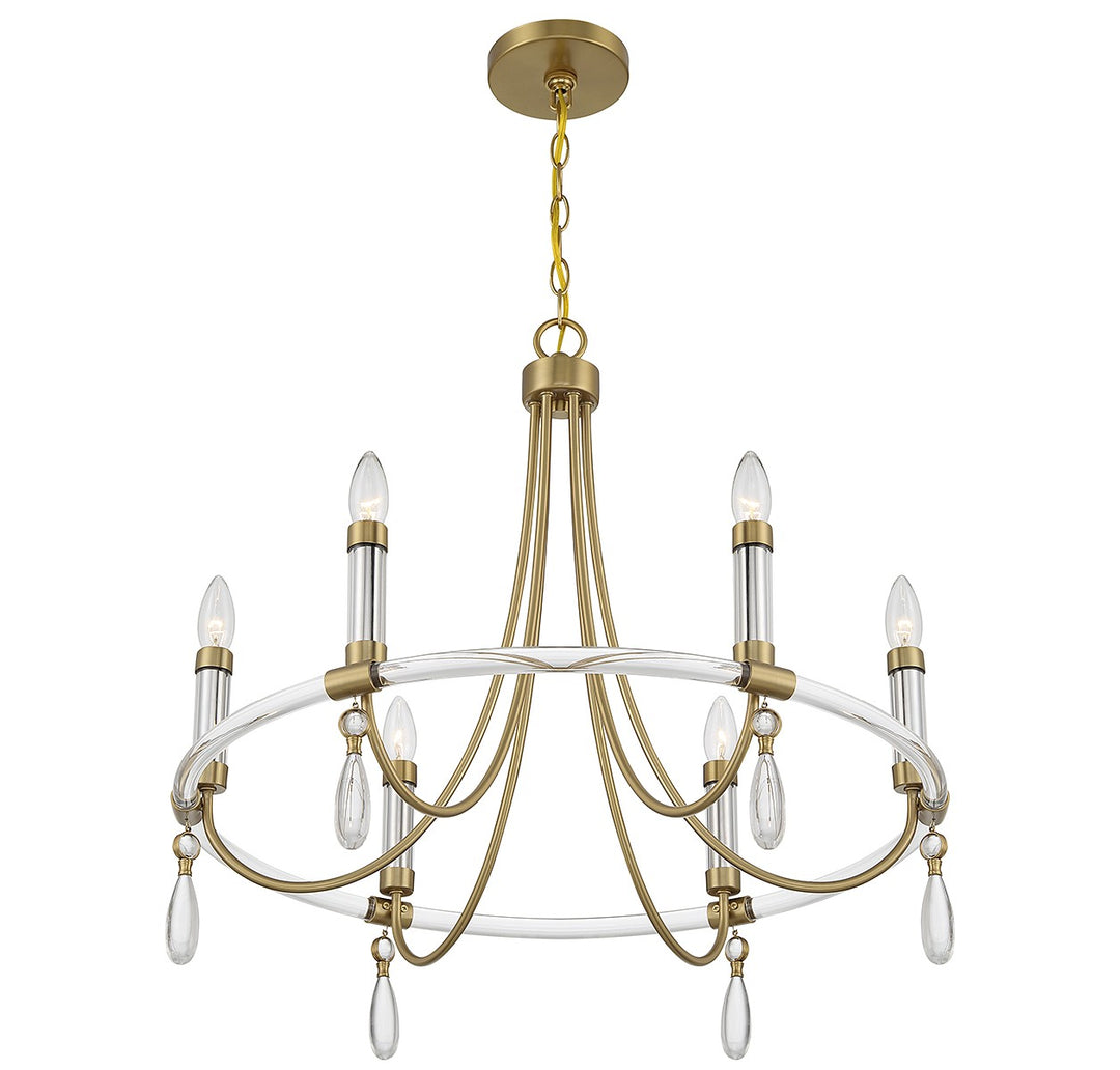 Savoy House Mayfair Six Light Chandelier