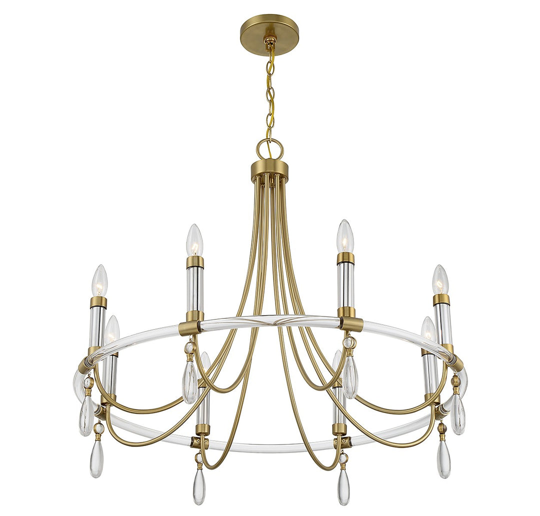 Savoy House Mayfair Eight Light Chandelier