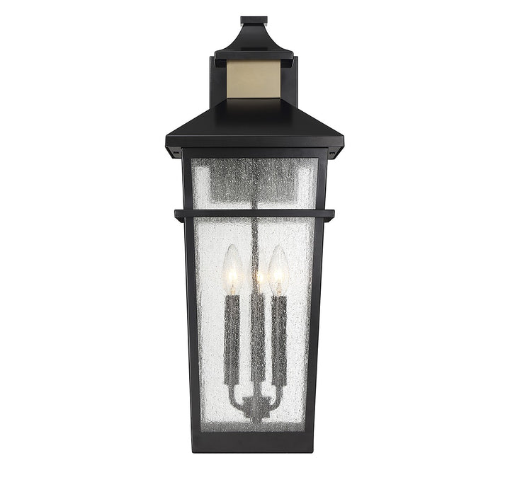 Savoy House Kingsley Three Light Outdoor Wall Lantern