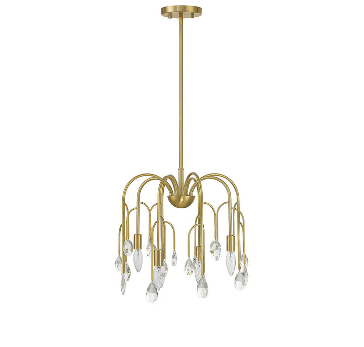 Savoy House Anholt Four Light Convertible Semi-Flush or Pendant