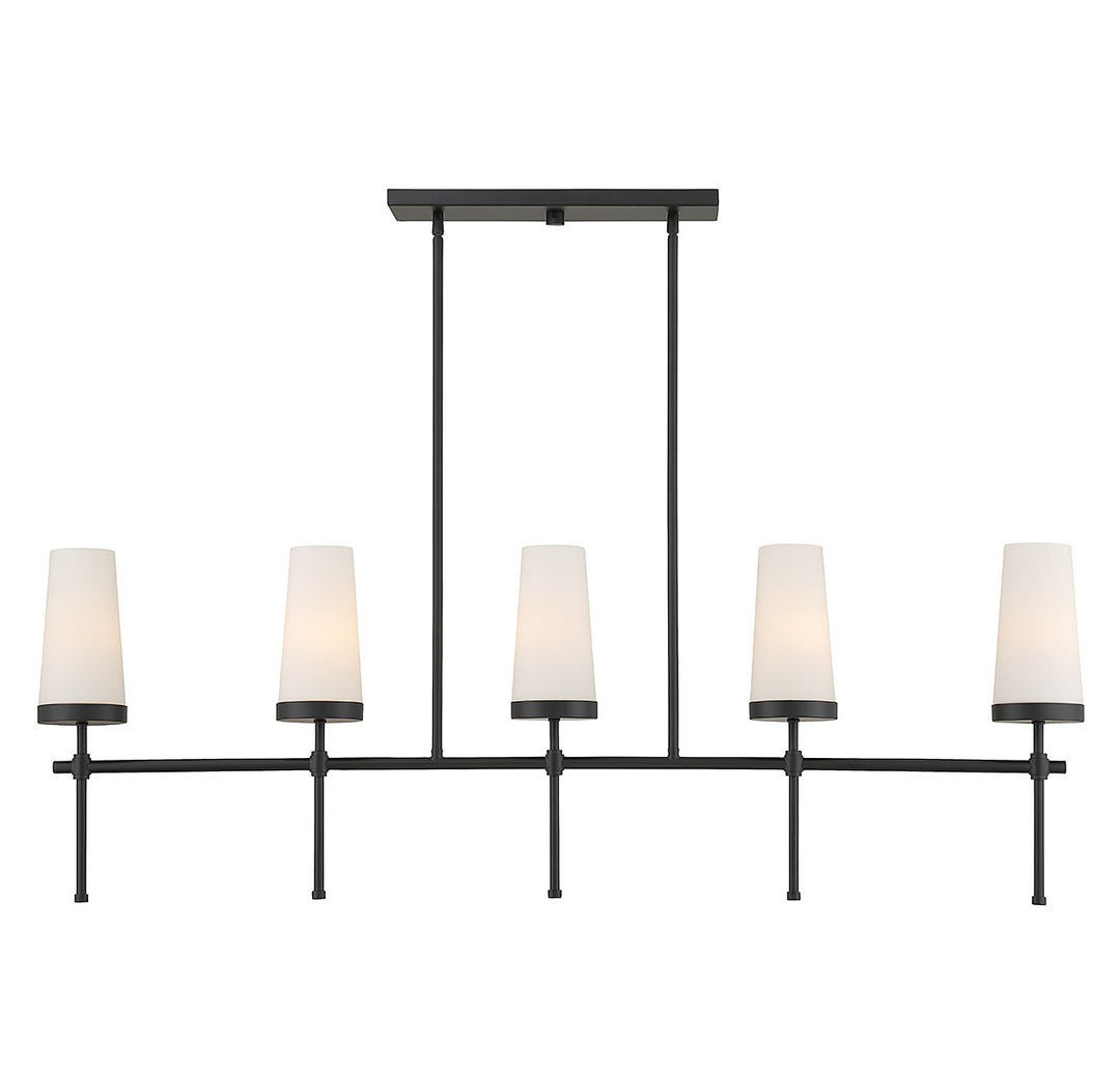 Savoy House Haynes Five Light Linear Chandelier