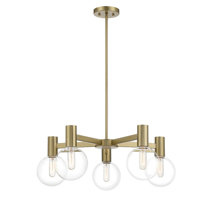 Savoy House Wright Five Light Chandelier