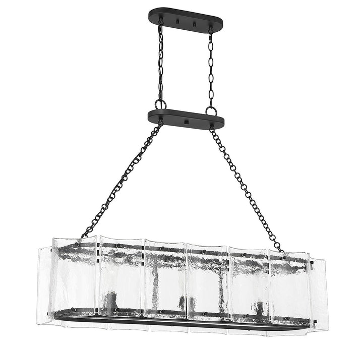 Savoy House Genry Three Light Linear Chandelier