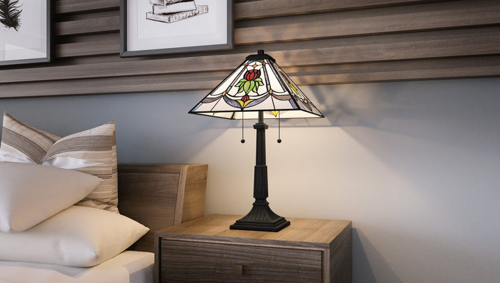 Quoizel Two Light Table Lamp