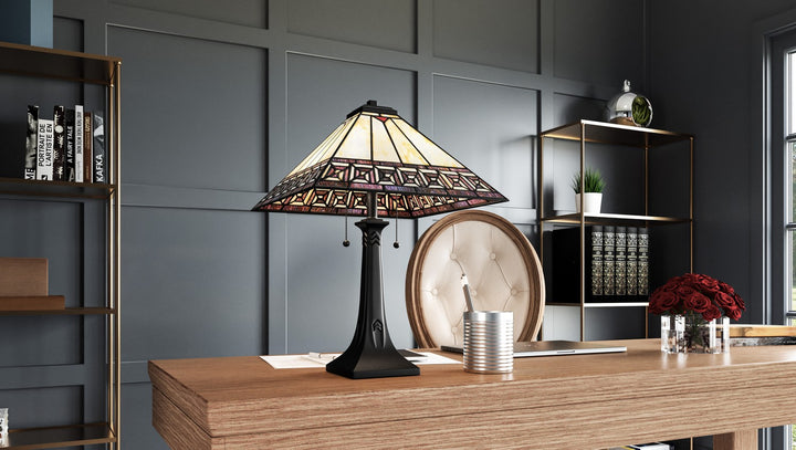 Quoizel Two Light Table Lamp