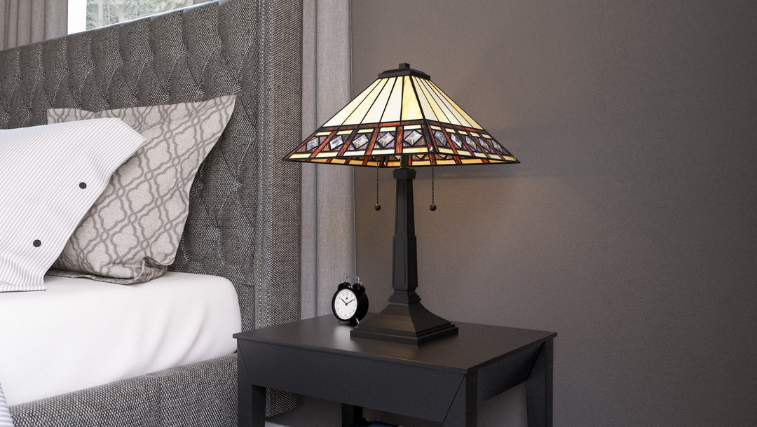 Quoizel Two Light Table Lamp