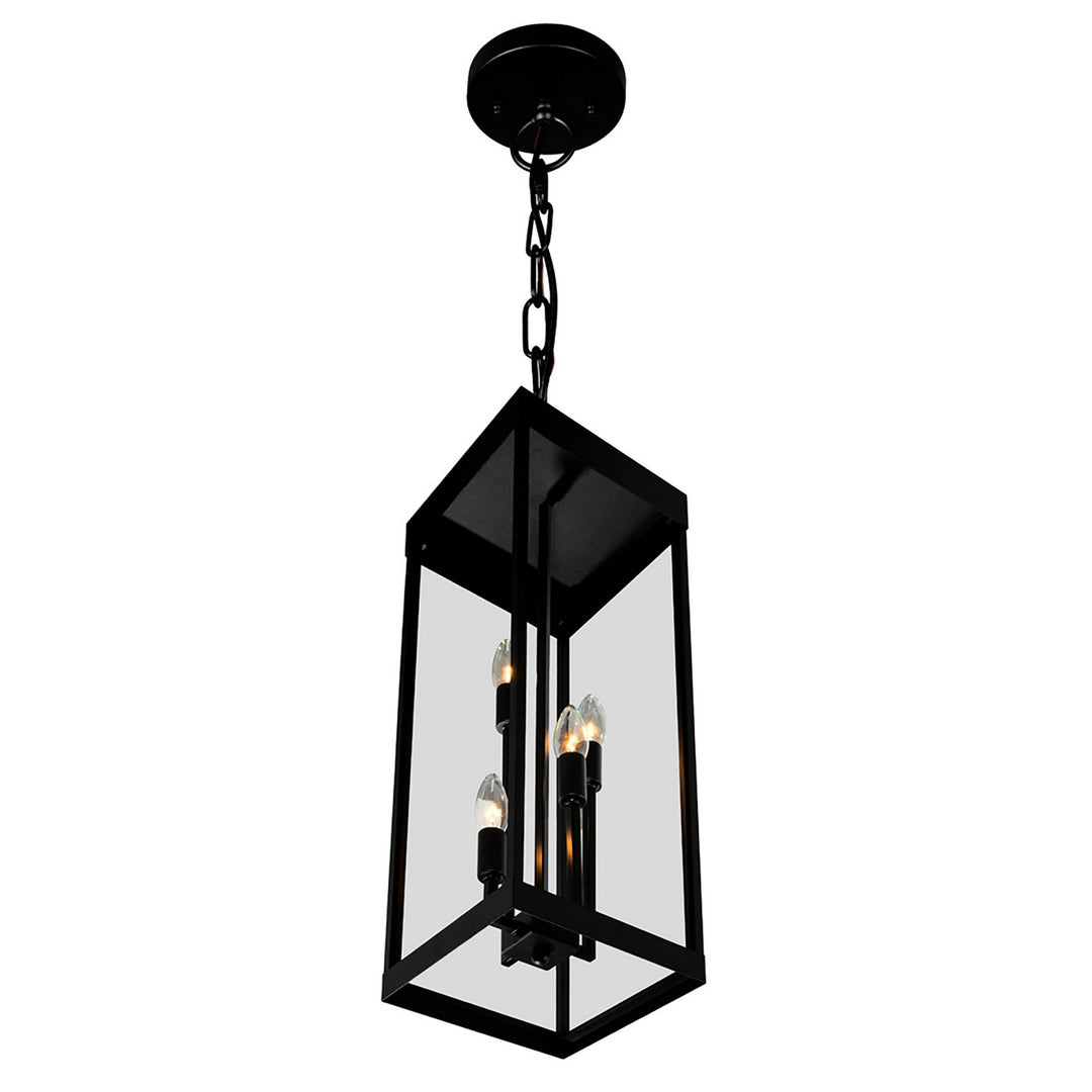 CWI Lighting Four Light Outdoor Hanging Lantern