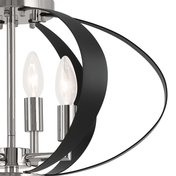 Kichler Four Light Flush Mount