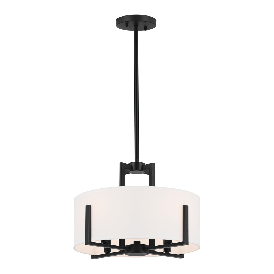 Kichler Four Light Semi Flush Mount