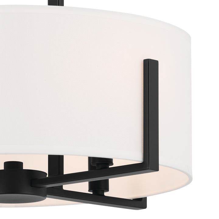 Kichler Four Light Semi Flush Mount