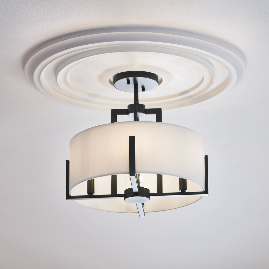 Kichler Four Light Semi Flush Mount