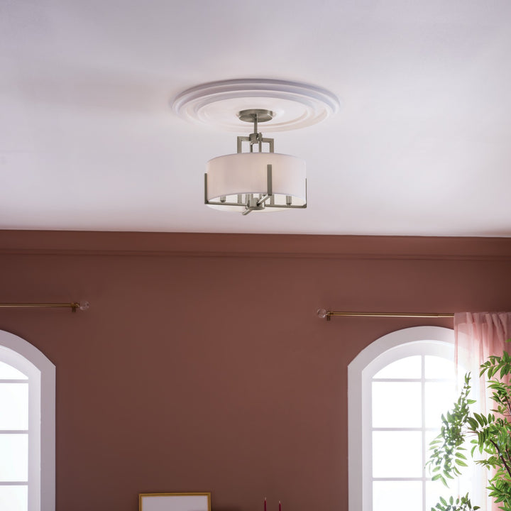 Kichler Four Light Semi Flush Mount