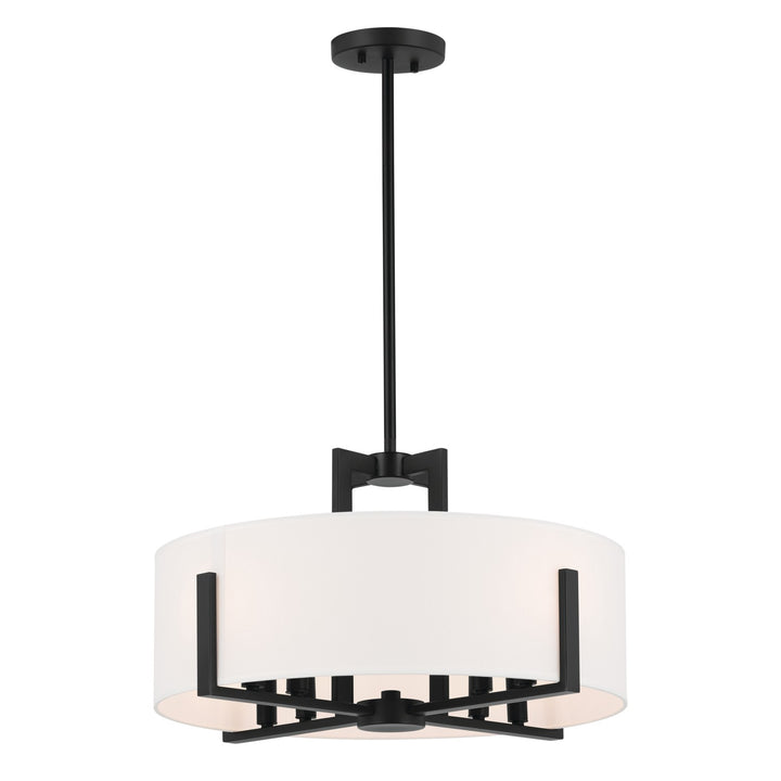 Kichler Eight Light Semi Flush Mount