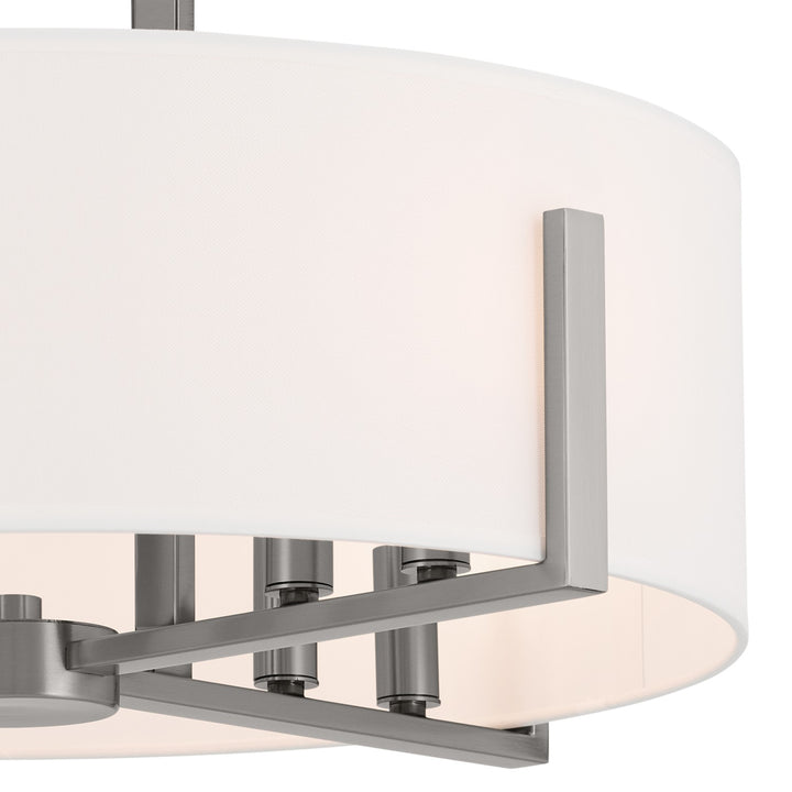 Kichler Eight Light Semi Flush Mount