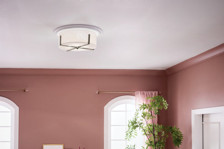 Kichler Four Light Flush Mount