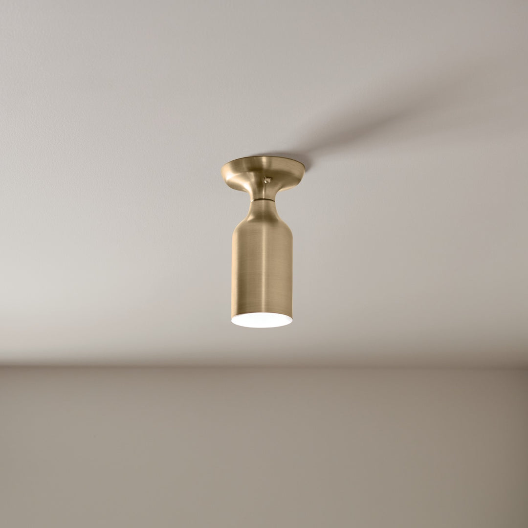 Kichler One Light Semi Flush Mount