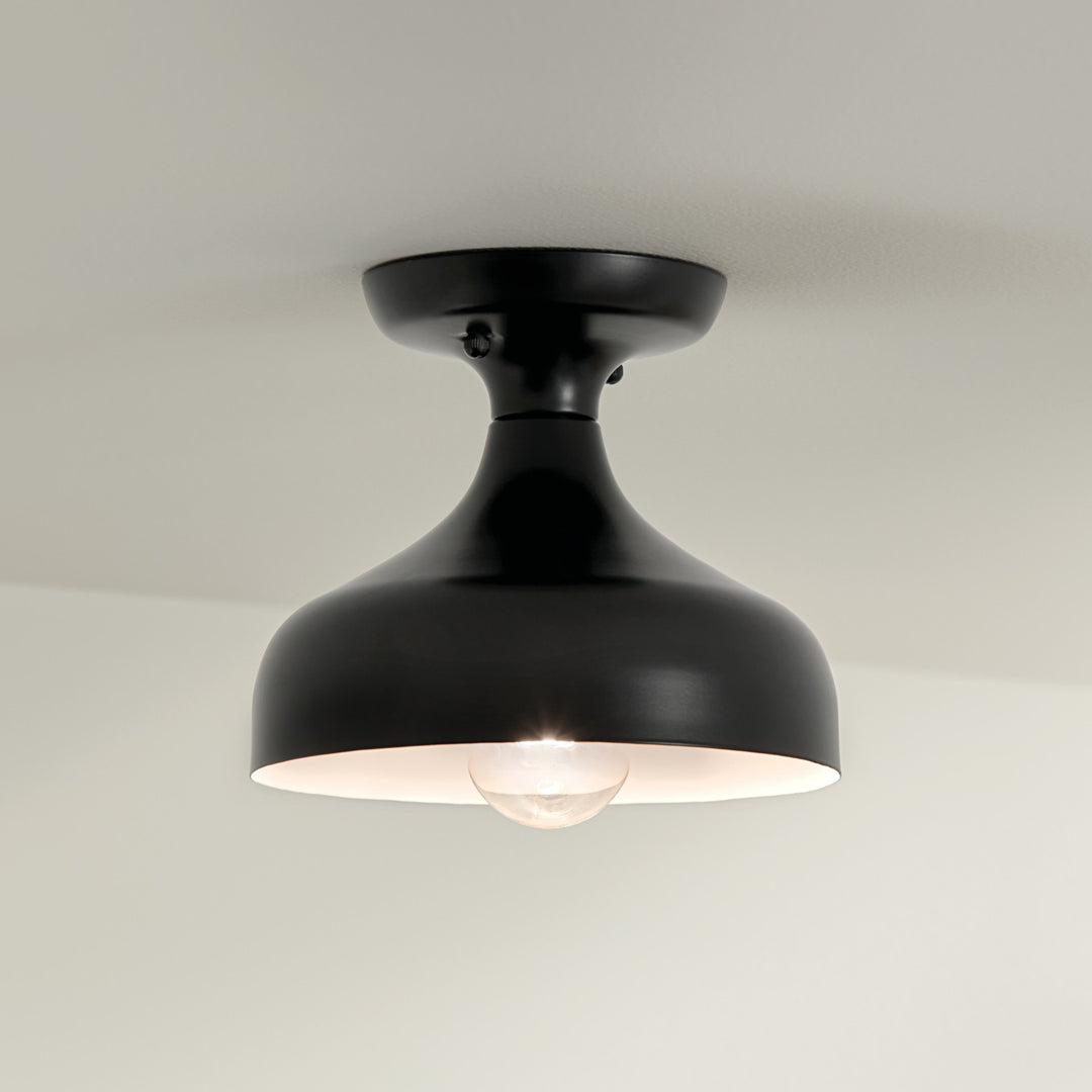 Kichler One Light Semi Flush Mount