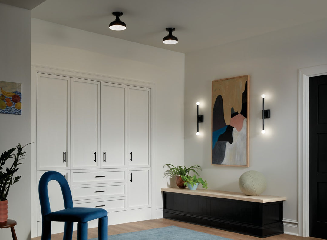 Kichler One Light Semi Flush Mount