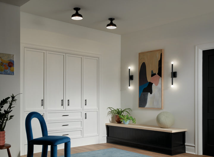 Kichler One Light Semi Flush Mount