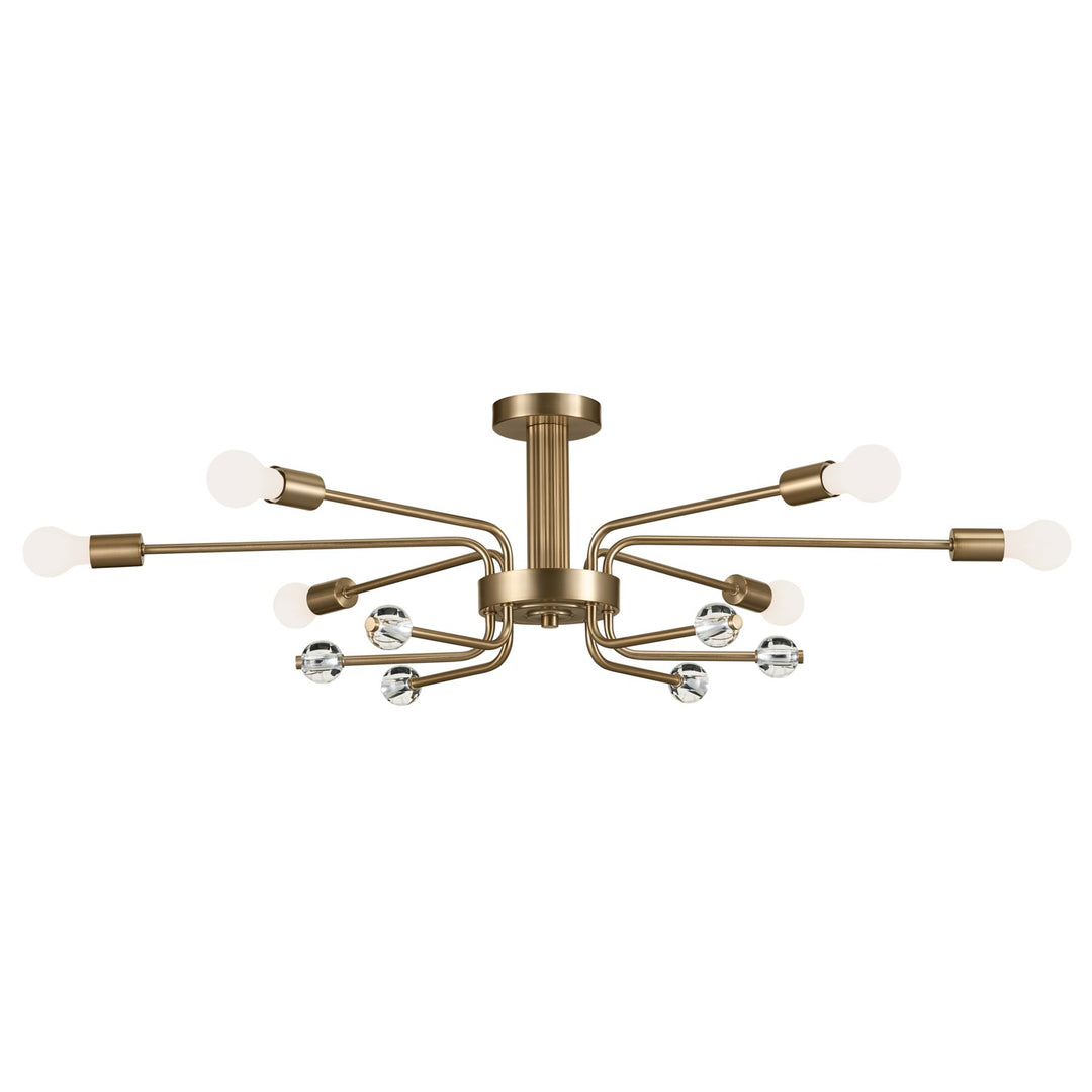 Kichler Six Light Semi Flush Mount