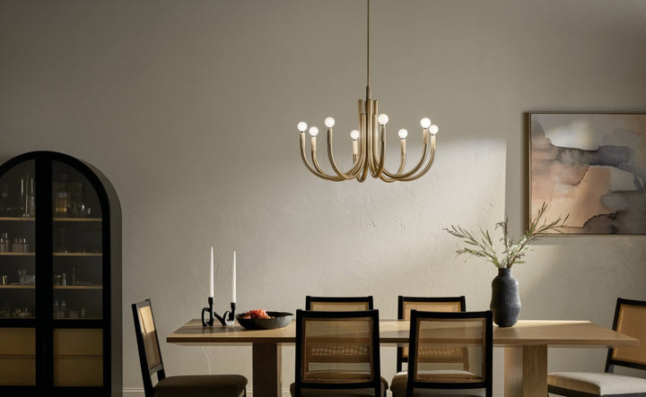 Kichler Eight Light Chandelier