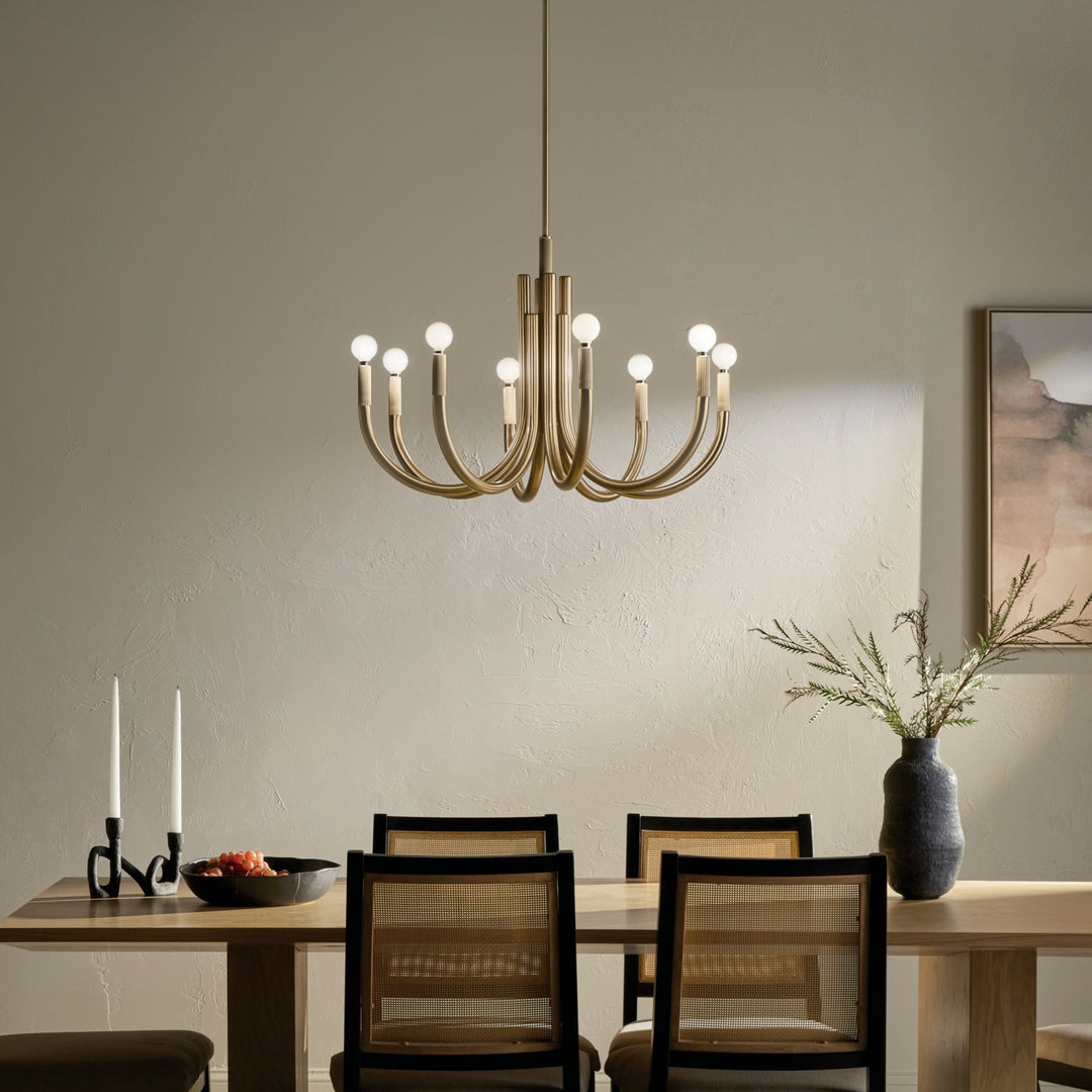 Kichler Eight Light Chandelier