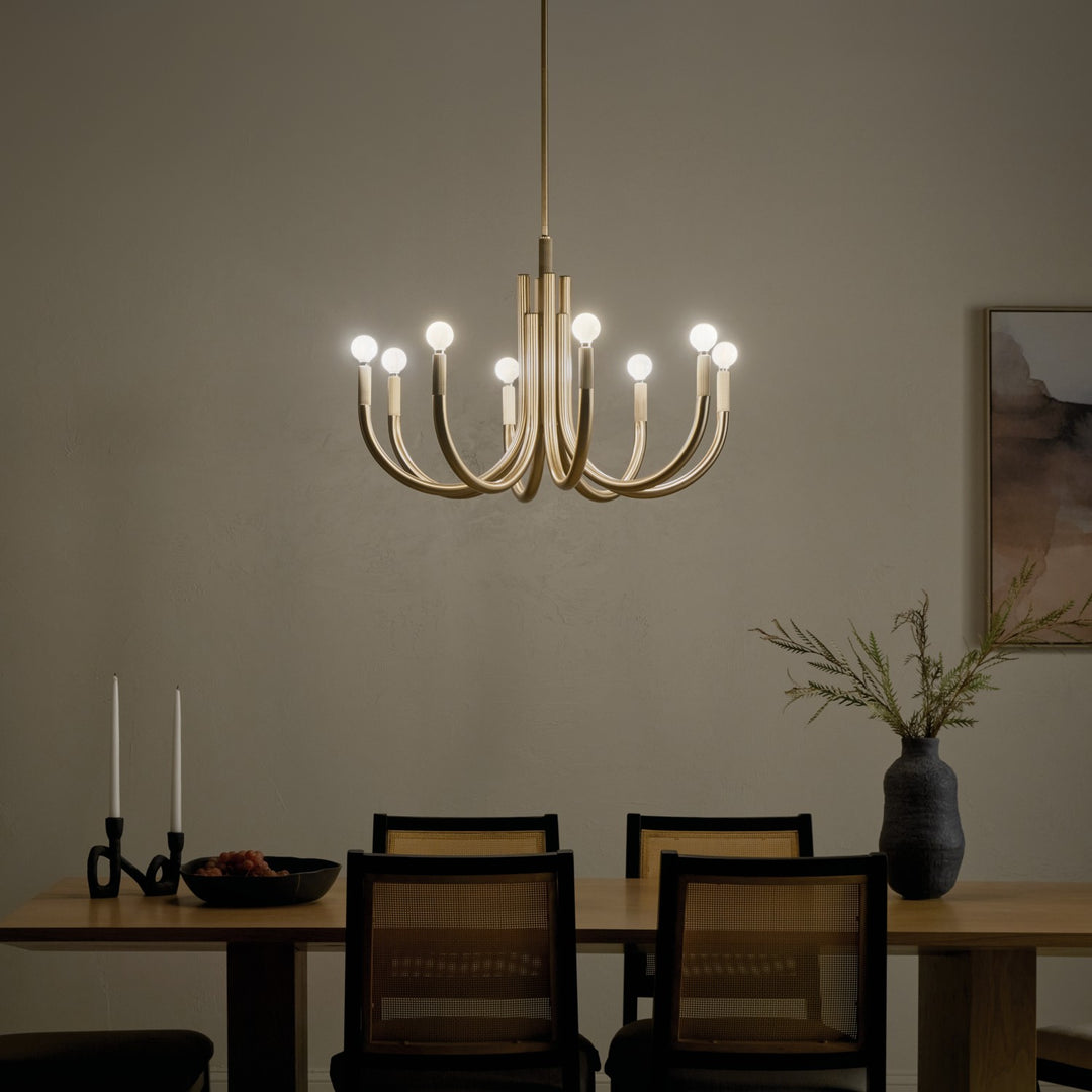 Kichler Eight Light Chandelier