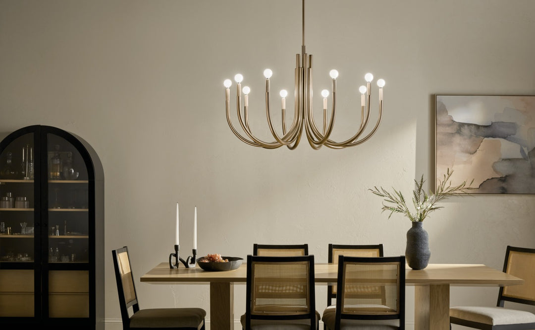 Kichler Ten Light Chandelier