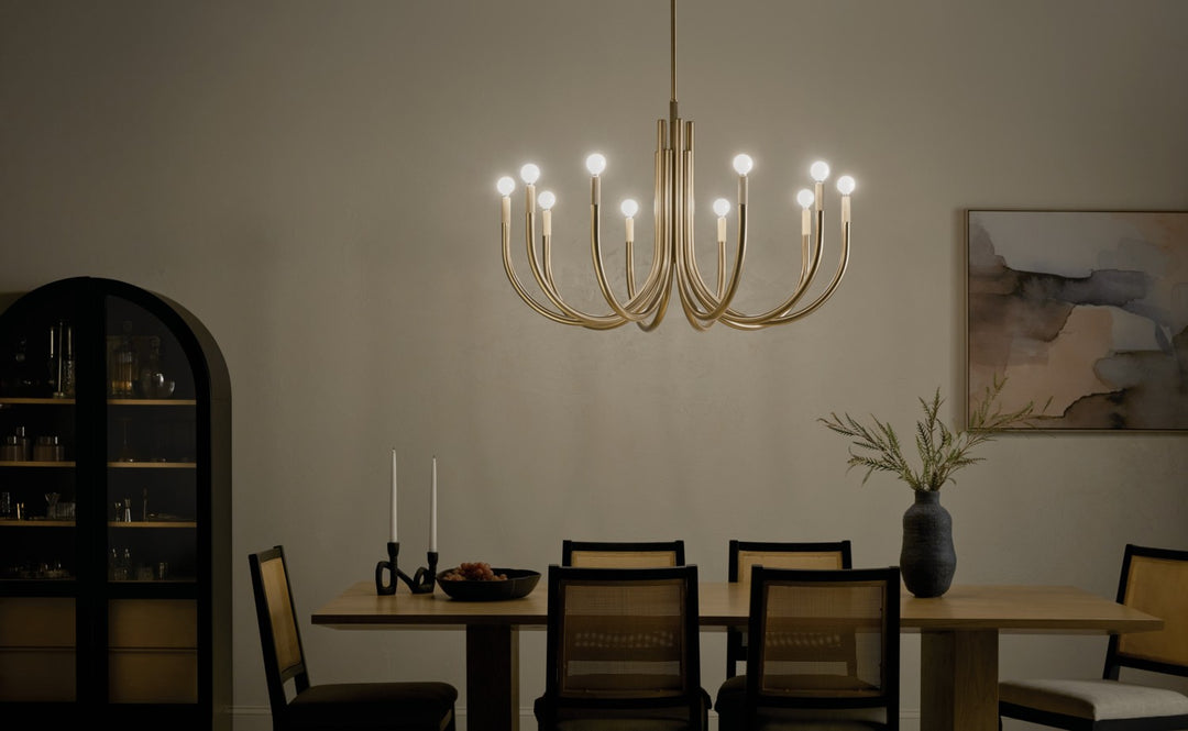 Kichler Ten Light Chandelier