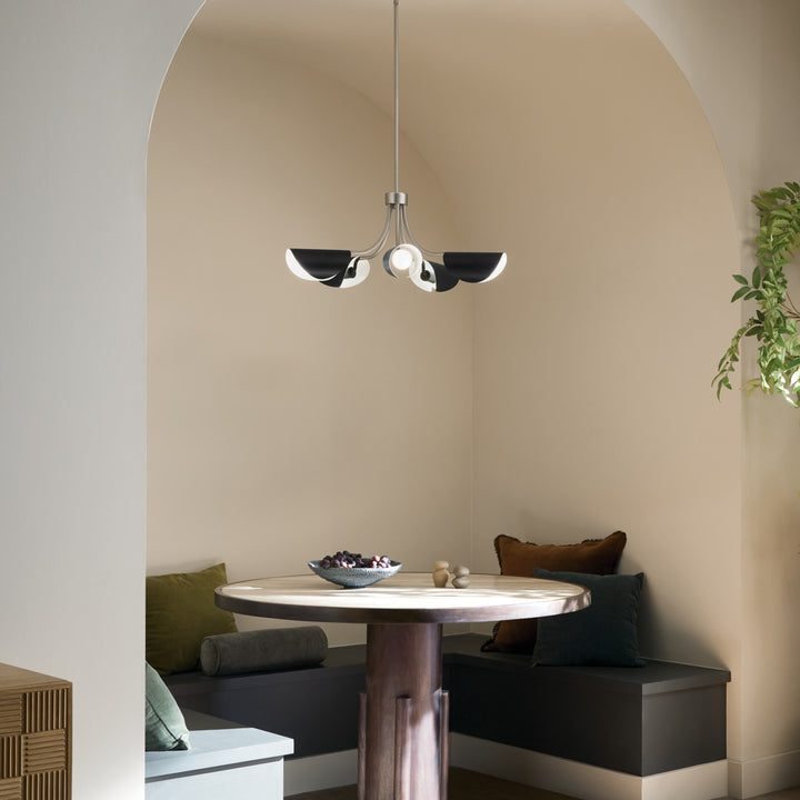 Kichler Five Light Chandelier/Semi Flush