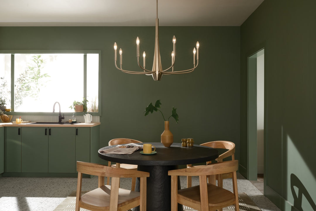 Kichler Eight Light Chandelier