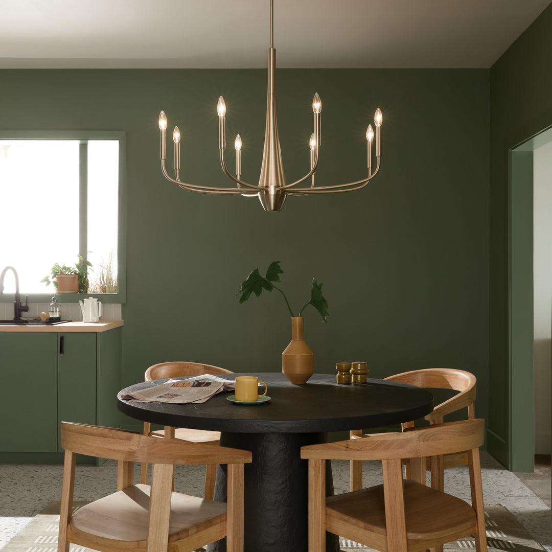 Kichler Eight Light Chandelier