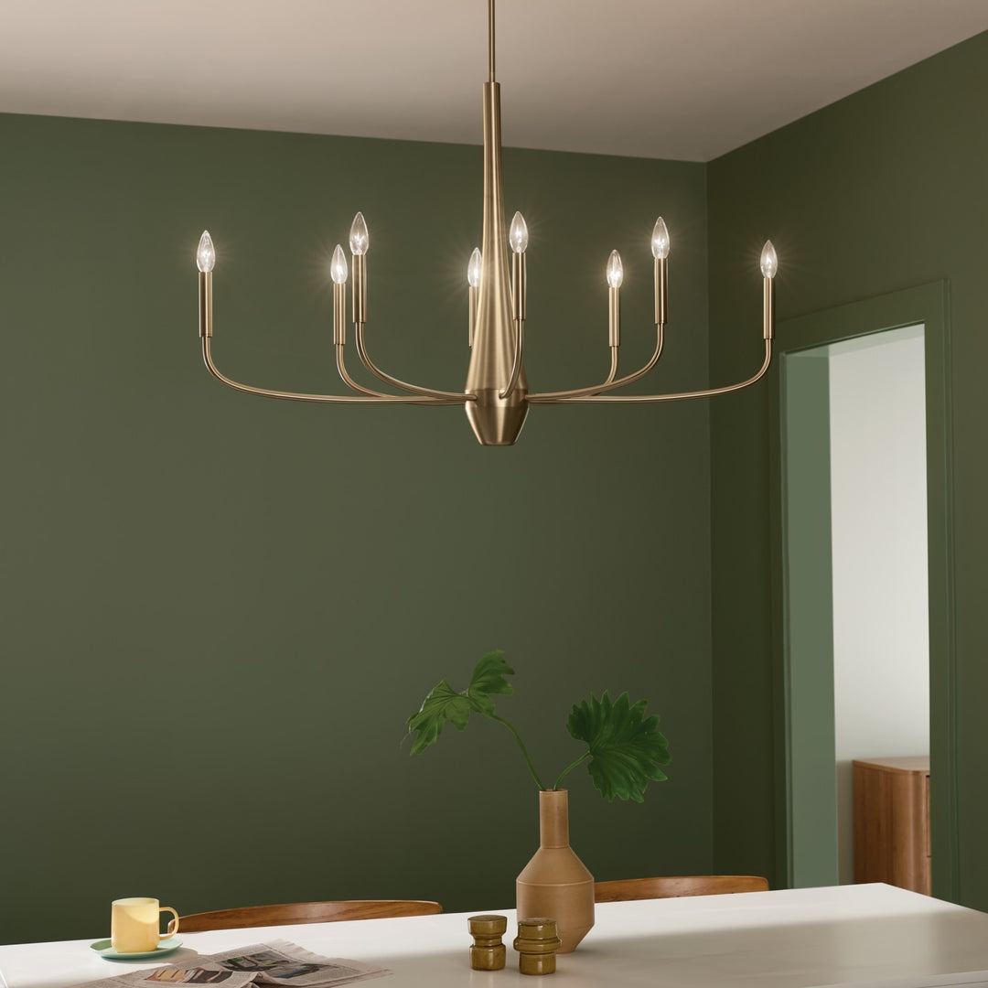 Kichler Eight Light Chandelier