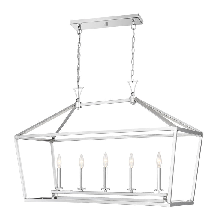 Savoy House Townsend Five Light Linear Chandelier