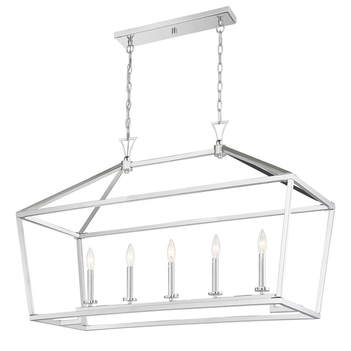 Savoy House Townsend Five Light Linear Chandelier