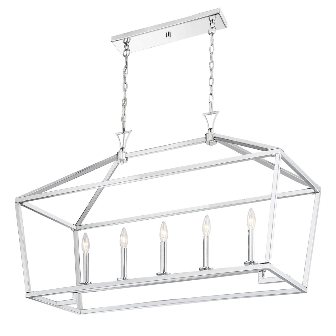 Savoy House Townsend Five Light Linear Chandelier