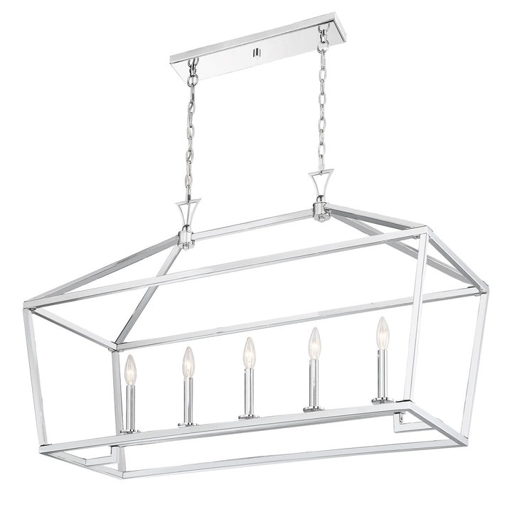 Savoy House Townsend Five Light Linear Chandelier