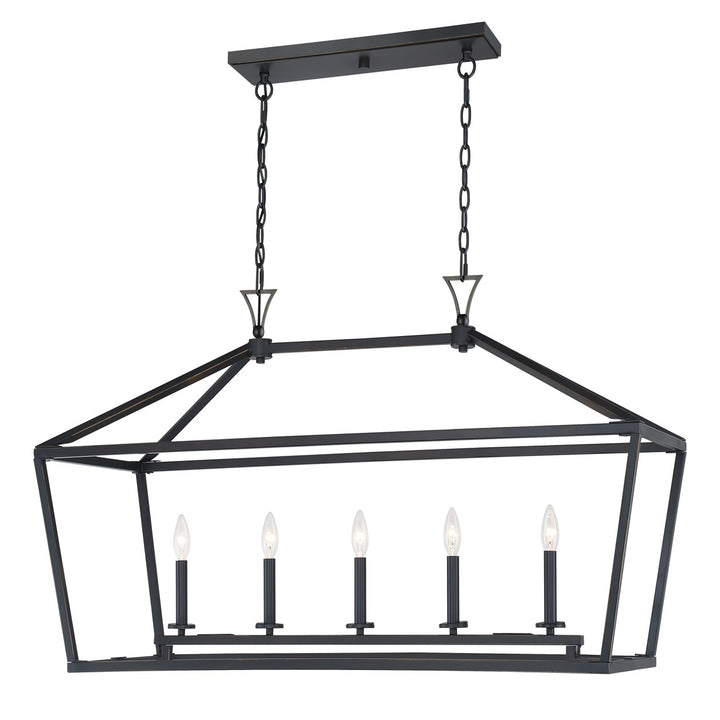 Savoy House Townsend Five Light Linear Chandelier