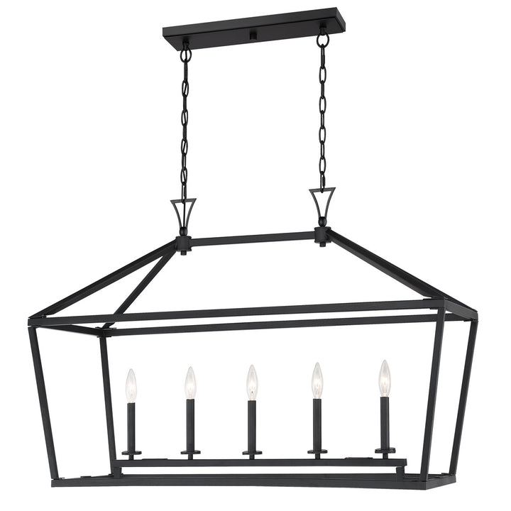 Savoy House Townsend Five Light Linear Chandelier