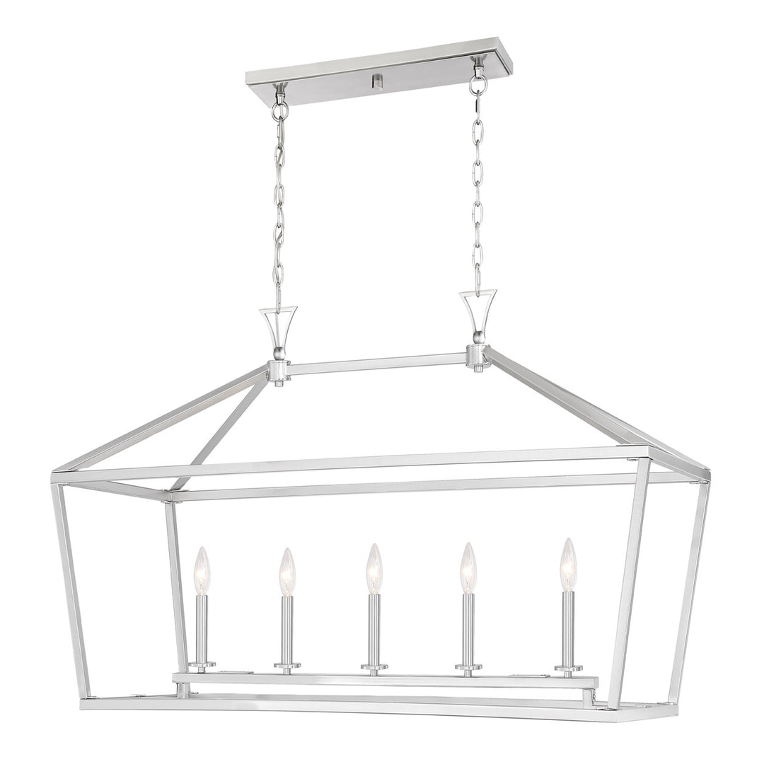 Savoy House Townsend Five Light Linear Chandelier