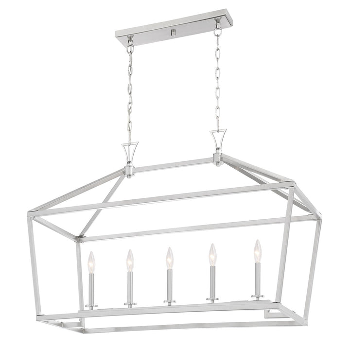 Savoy House Townsend Five Light Linear Chandelier