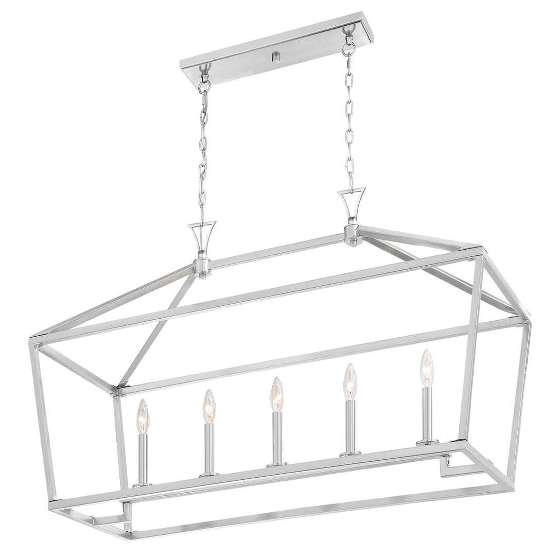 Savoy House Townsend Five Light Linear Chandelier