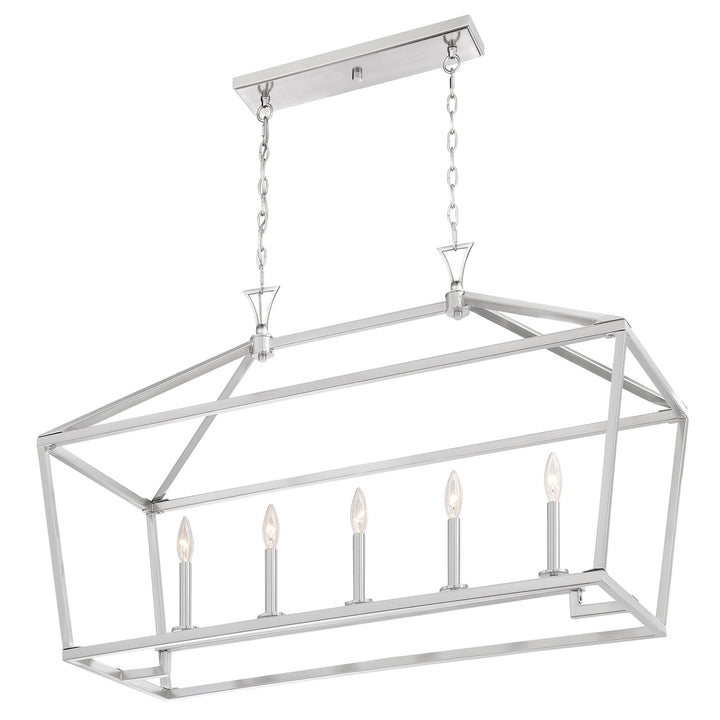 Savoy House Townsend Five Light Linear Chandelier