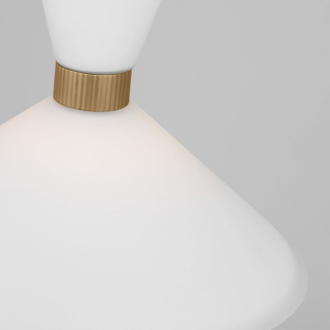 Visual Comfort Studio One Light Pendant