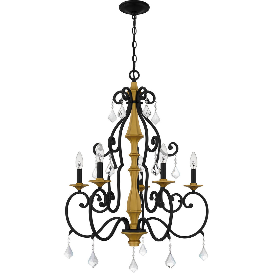 Quoizel Five Light Chandelier