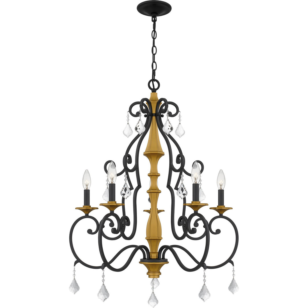 Quoizel Five Light Chandelier