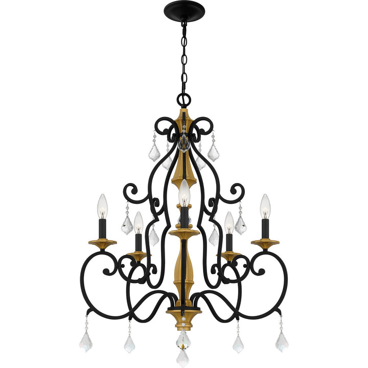 Quoizel Five Light Chandelier