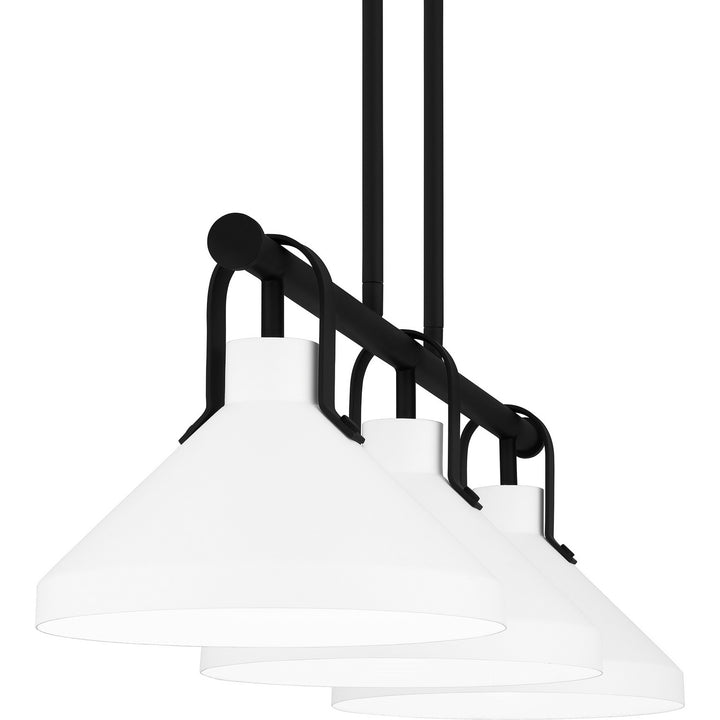 Quoizel Three Light Linear Chandelier