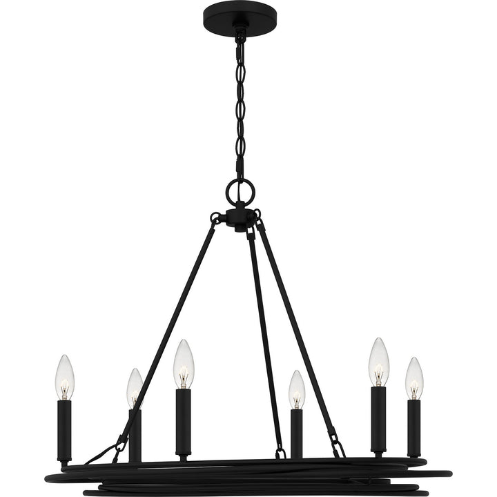 Quoizel Six Light Chandelier