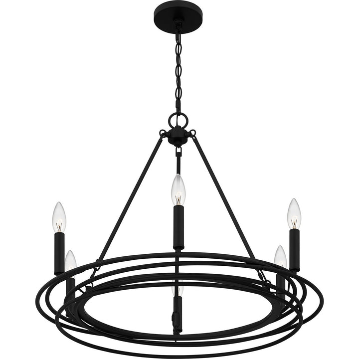 Quoizel Six Light Chandelier